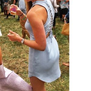 STYLESTALKER powder blue dress